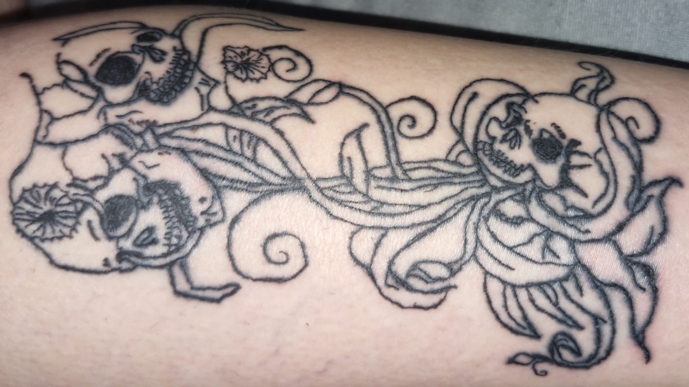 Celestiale Geometrische Tattoo